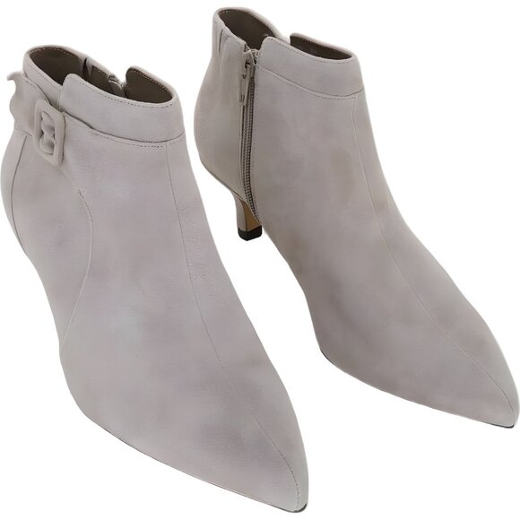 Bella Vita Bindi Shoot Bootie Almond Kid Suede Women's US 9W - Picture 1 of 6